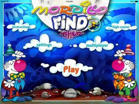 Mordillo find them game screenshot