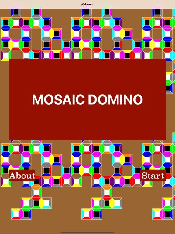 Mosaic Domino App Screenshot