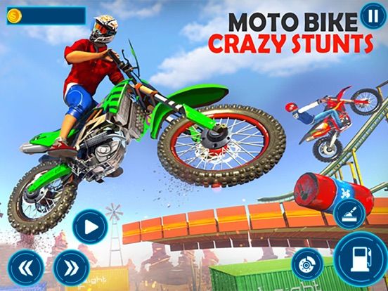 Moto Bike Stunt Racing Game game screenshot