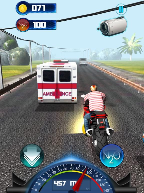 Moto GP City Racing 2018 game screenshot