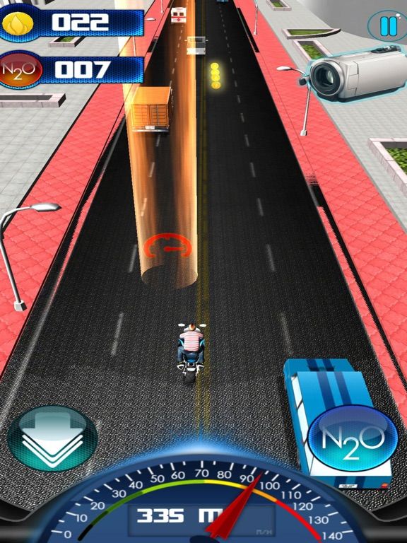 Moto Racing 3D 2017 : City Race Game game screenshot