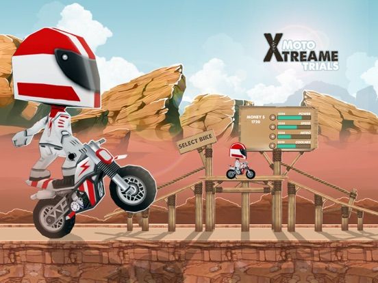 Moto Xtreme Trials game screenshot