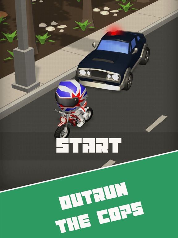 Motocross Mini Outrun game screenshot