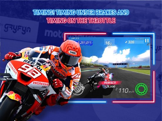 MotoGP Racing game screenshot