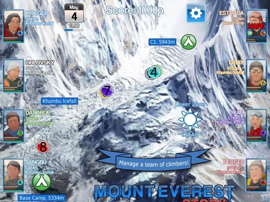 Mount Everest Story game screenshot