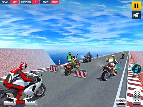 Mountain Motorbike Racing App Screenshot