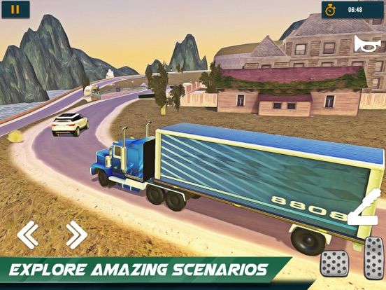Mountain Oil Tanker Transport game screenshot