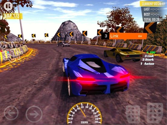 Mountain Race game screenshot