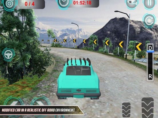 Mountain Road Car Auto Driving game screenshot
