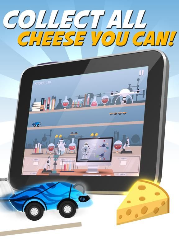 Mouse Robot Race game screenshot