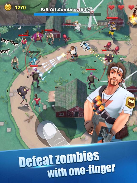 Mow Zombies App Screenshot
