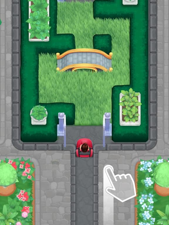 Mowing Mazes game screenshot