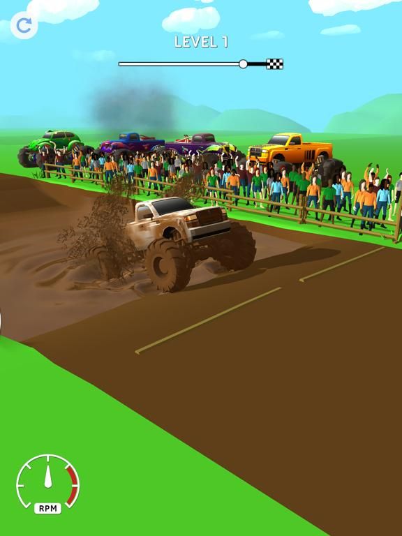 Mud Racing App Screenshot