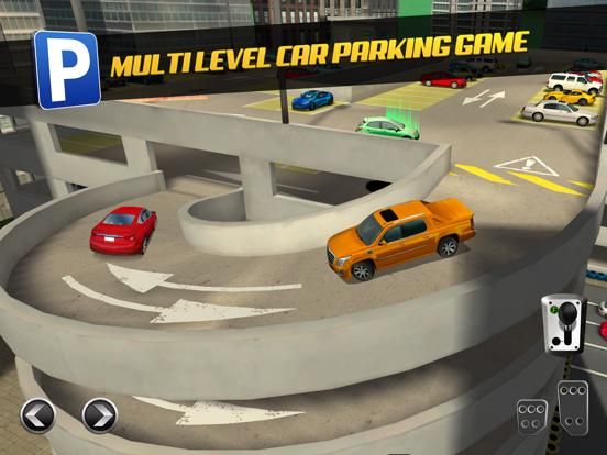 Multi Level 3 Car Parking Game Real Driving Test Run Racing game screenshot