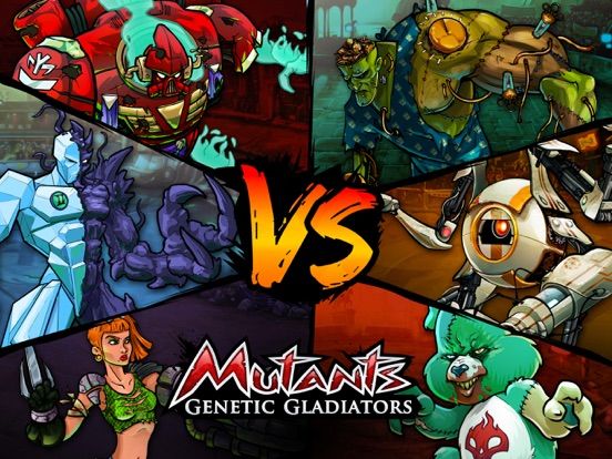 Mutants: Genetic Gladiators game screenshot