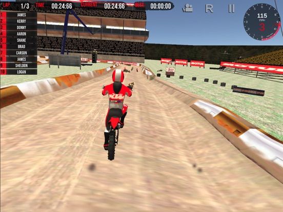 MX Pro Dirt Bike Motor Racing App Screenshot