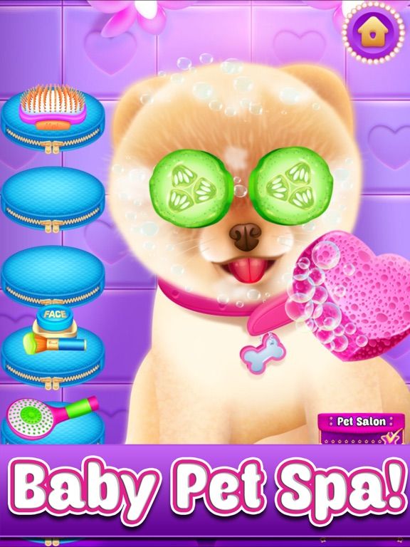 My Baby Pet Salon Makeover App Screenshot
