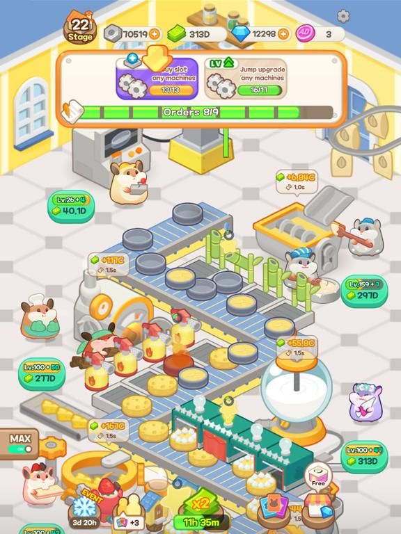 My Factory Cake Tycoon App Screenshot