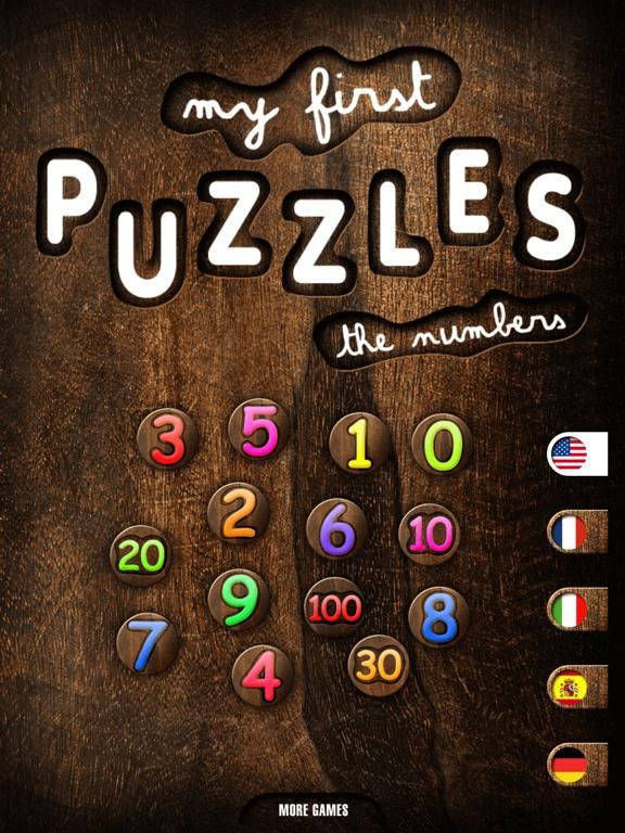 My first puzzles: The Numbers game screenshot
