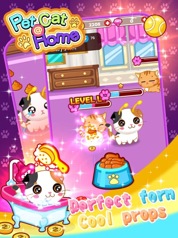 My Pet Cat Judy App Screenshot