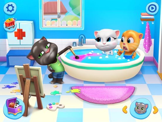My Talking Tom Friends App Screenshot