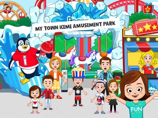 My Town : ICEE™ Amusement Park game screenshot