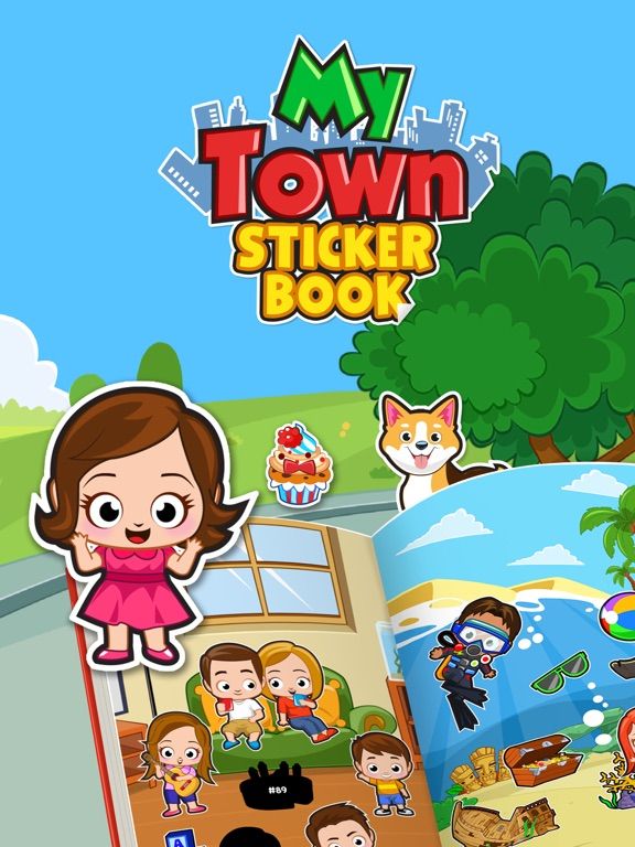 My Town : Sticker Book game screenshot