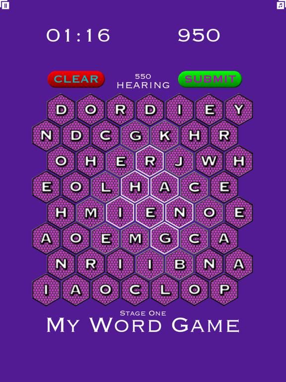 My Word Game App Screenshot