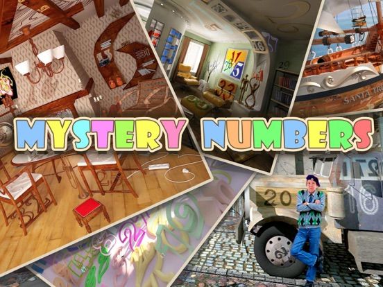 Mystery Numbers: Hidden Object Game game screenshot