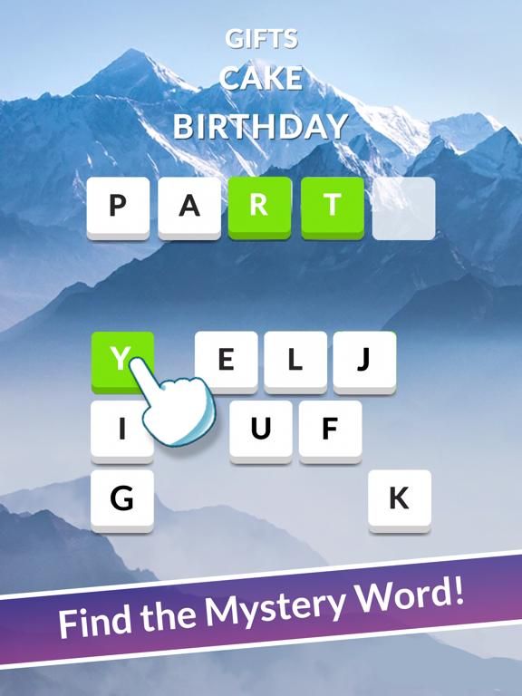 Mystery Word Puzzle App Screenshot