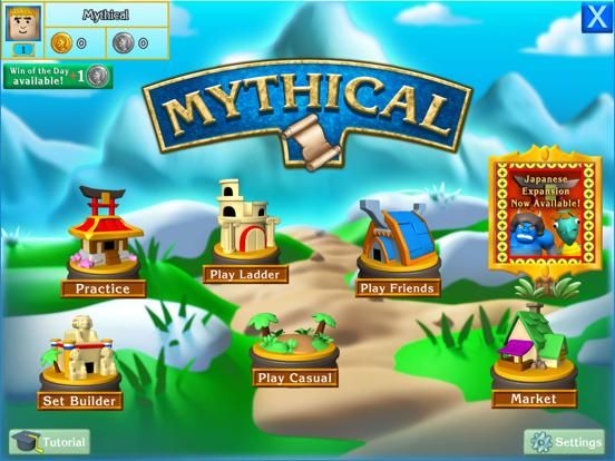Mythical App Screenshot