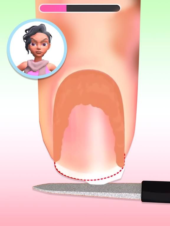 Nail Salon 3D App Screenshot
