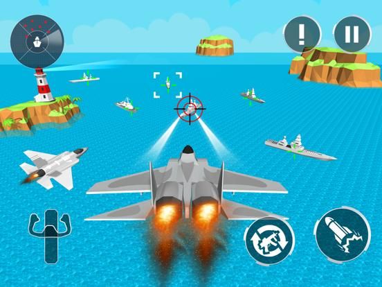 Naval Warship Craft Attack 3D game screenshot