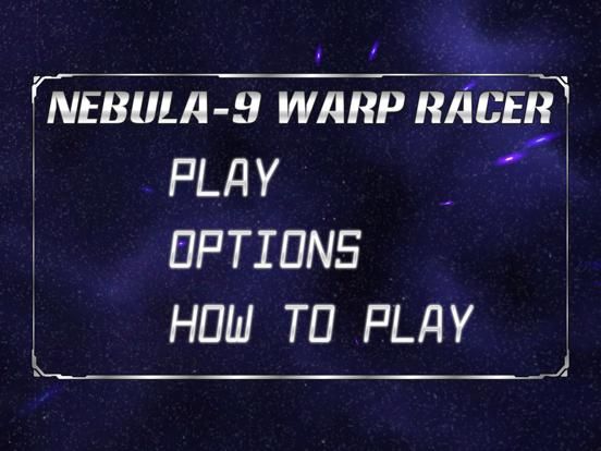 Nebula-9 Warp Racer game screenshot