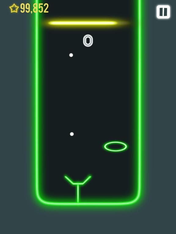 Neon Ball Scooper App Screenshot