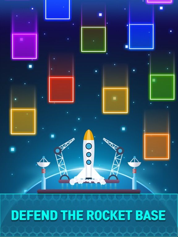 NeonSpace: Brick Breaker Plane game screenshot