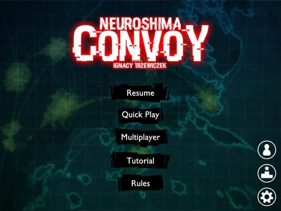 Neuroshima Convoy card game game screenshot