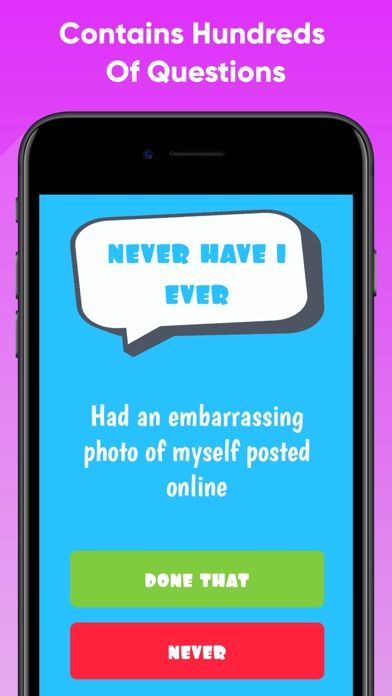Never Have I Ever : Party Game game screenshot