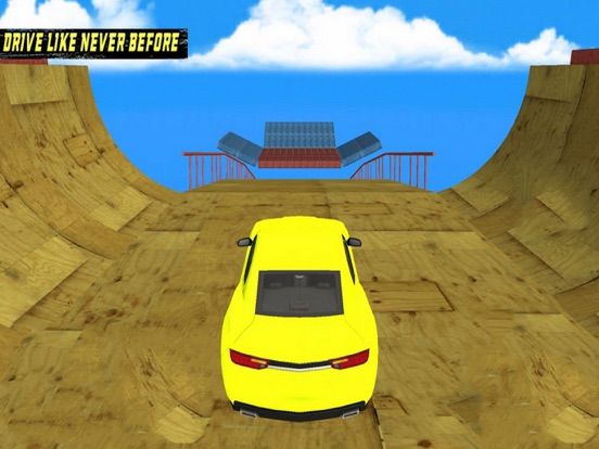 New Vertical Mega Ramp Car App Screenshot