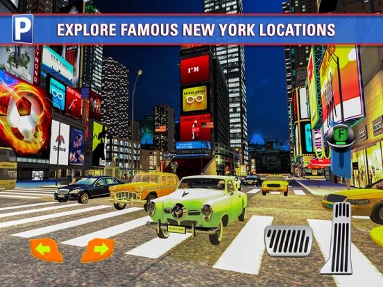 New York City Car Taxi and Bus Parking Simulator game screenshot
