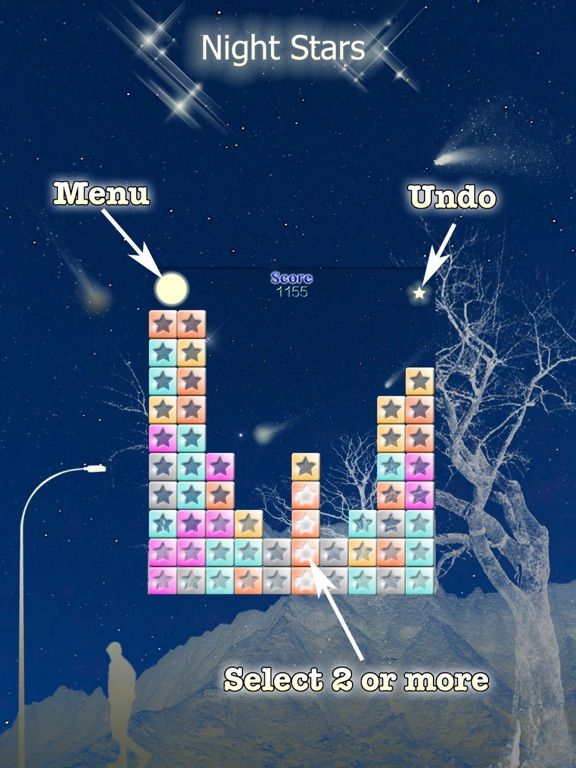 Night Stars game screenshot