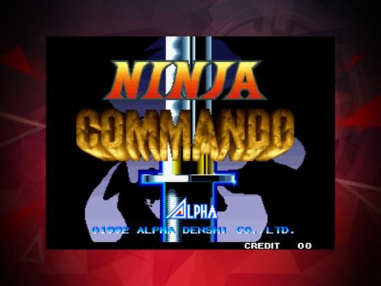 NINJA COMMANDO ACA NEOGEO game screenshot