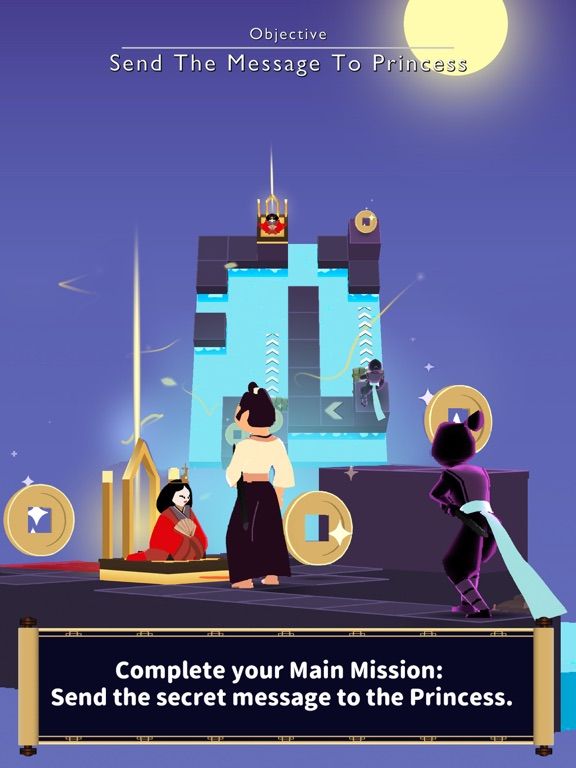 Ninja Delivery Puzzle game screenshot