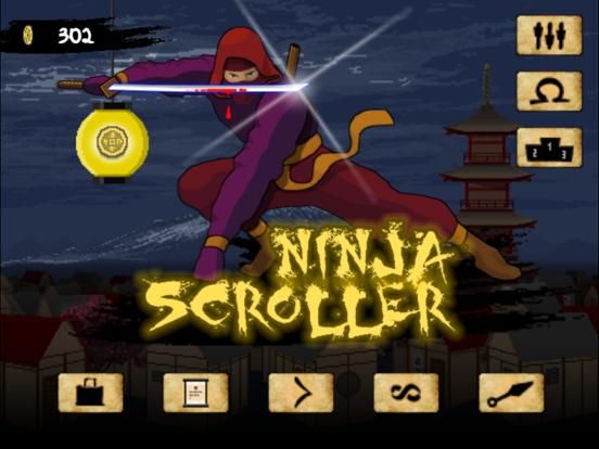 Ninja Scroller: The Awakening game screenshot