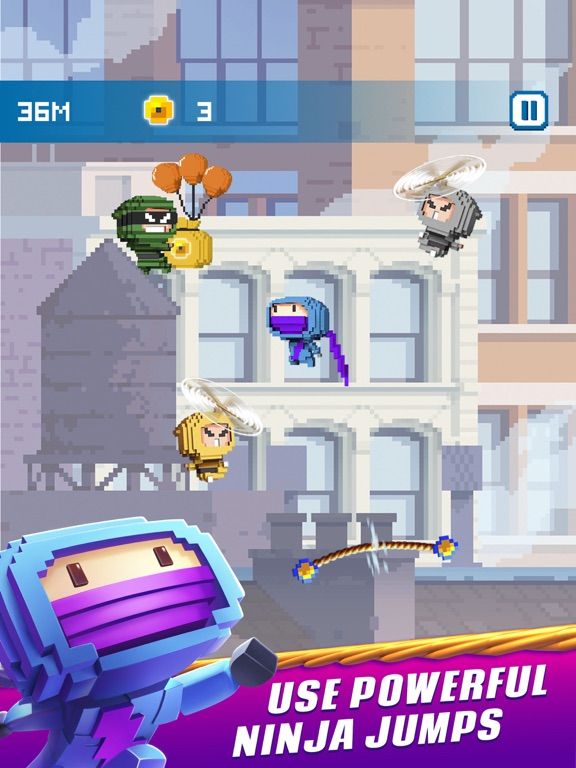 Ninja UP game screenshot