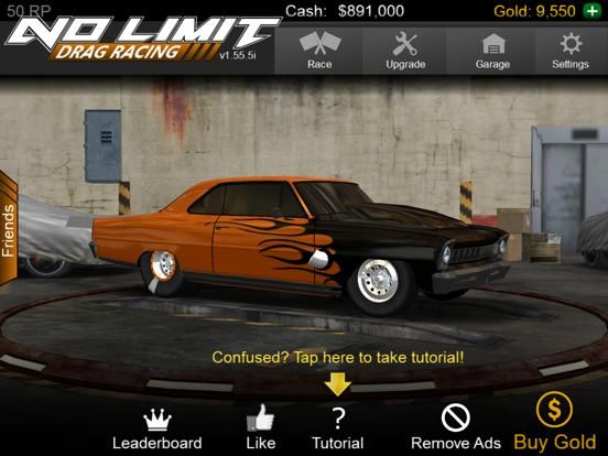 No Limit Drag Racing game screenshot