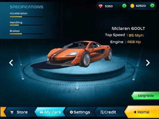 Non Stop Car Racing game screenshot