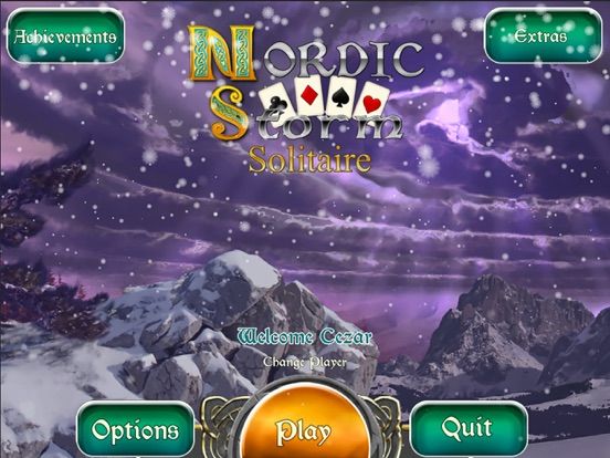 Nordic Storm Solitaire game screenshot