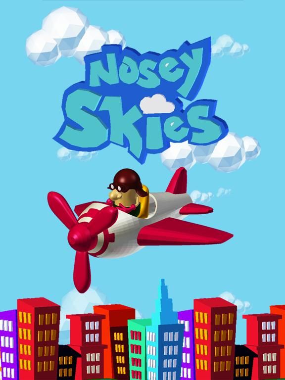 Nosey Skies game screenshot
