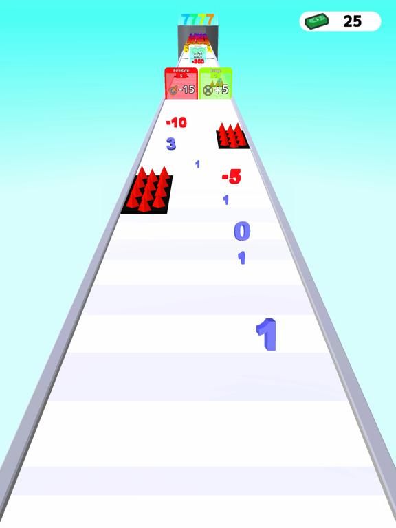 Number Merge Run : Shooting game screenshot